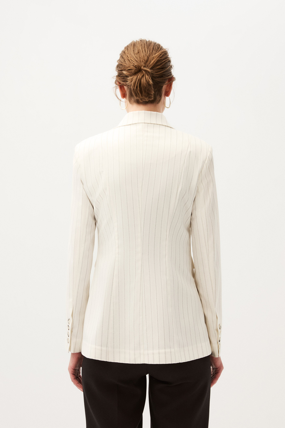 Çizgili Blazer Ceket