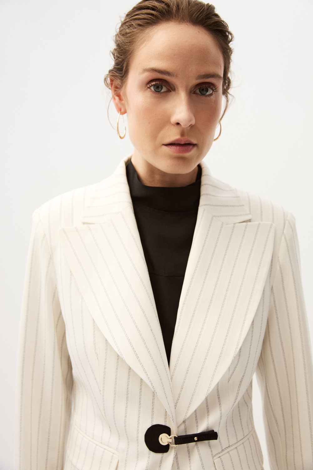Çizgili Blazer Ceket