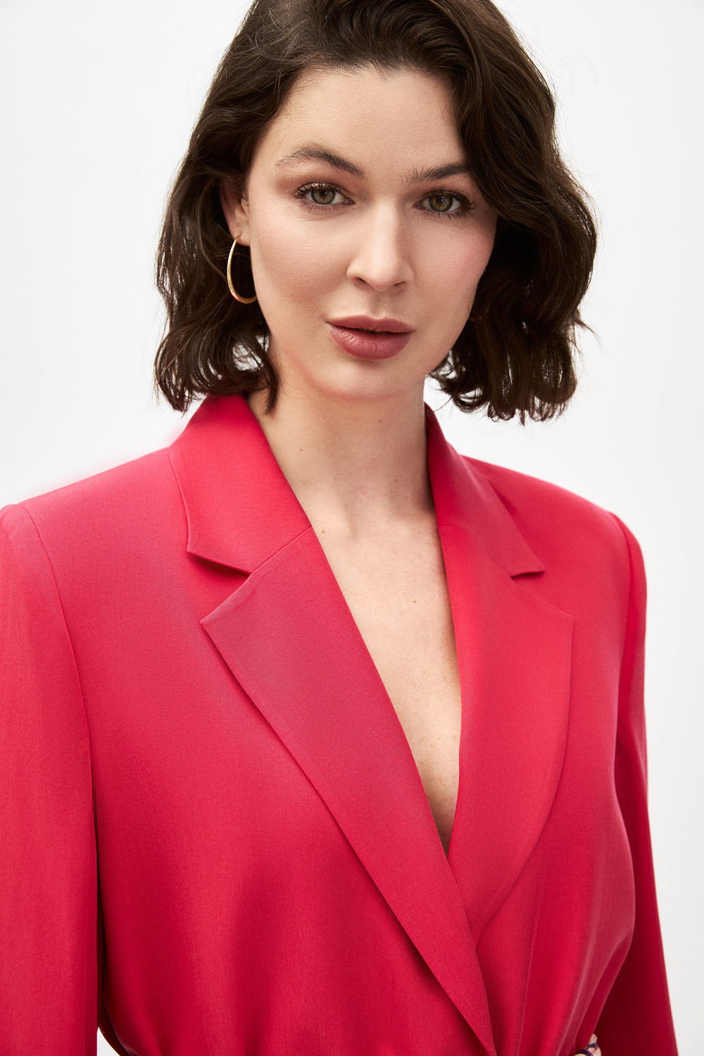 Fularlı Blazer Ceket