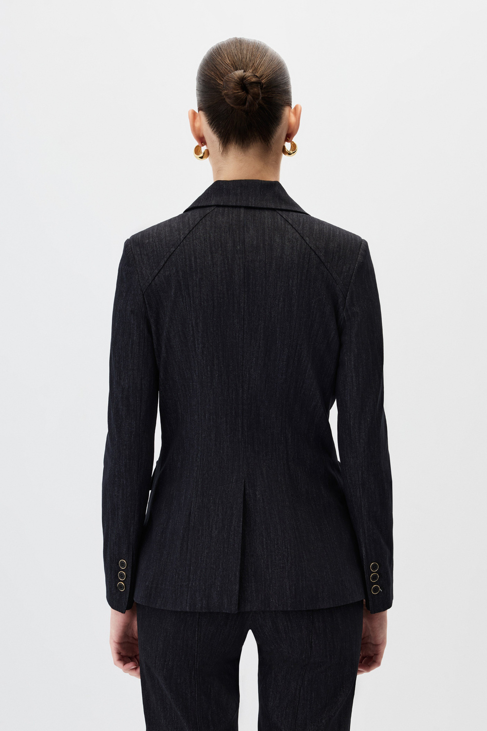 Dikişli denim ceket