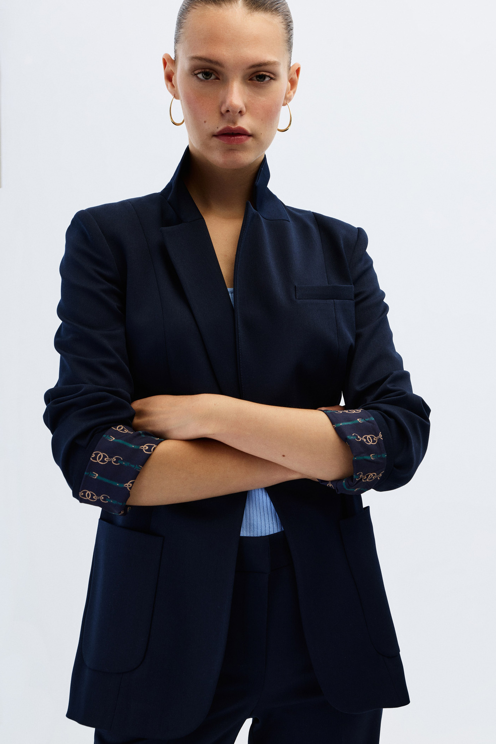 Cepli blazer ceket
