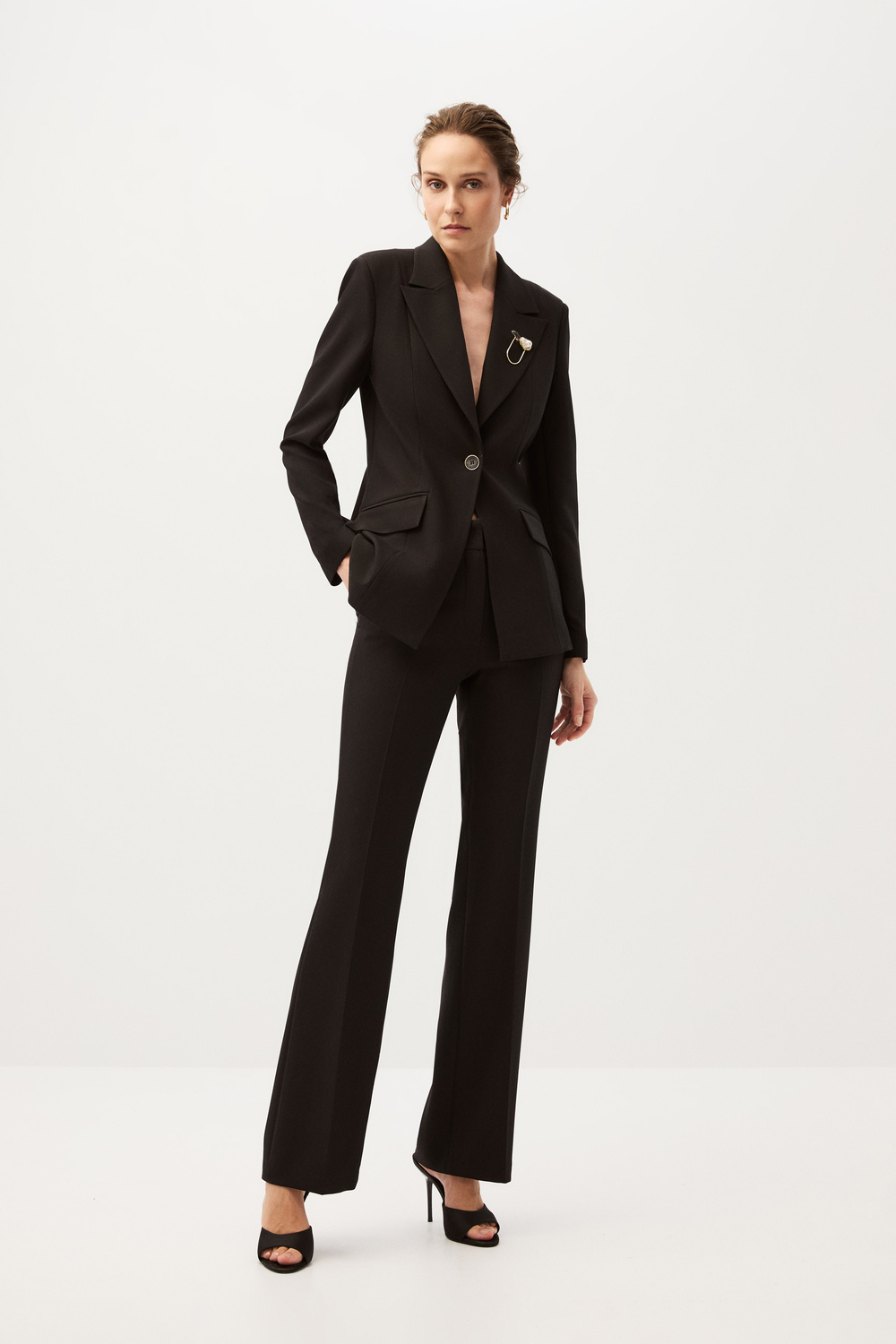 Siyah Blazer Ceket Takım