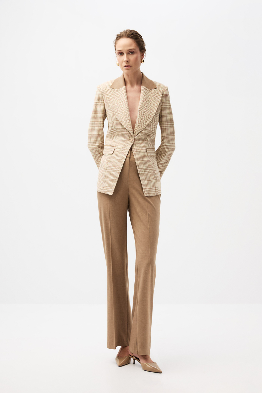 Ekose Blazer Takım