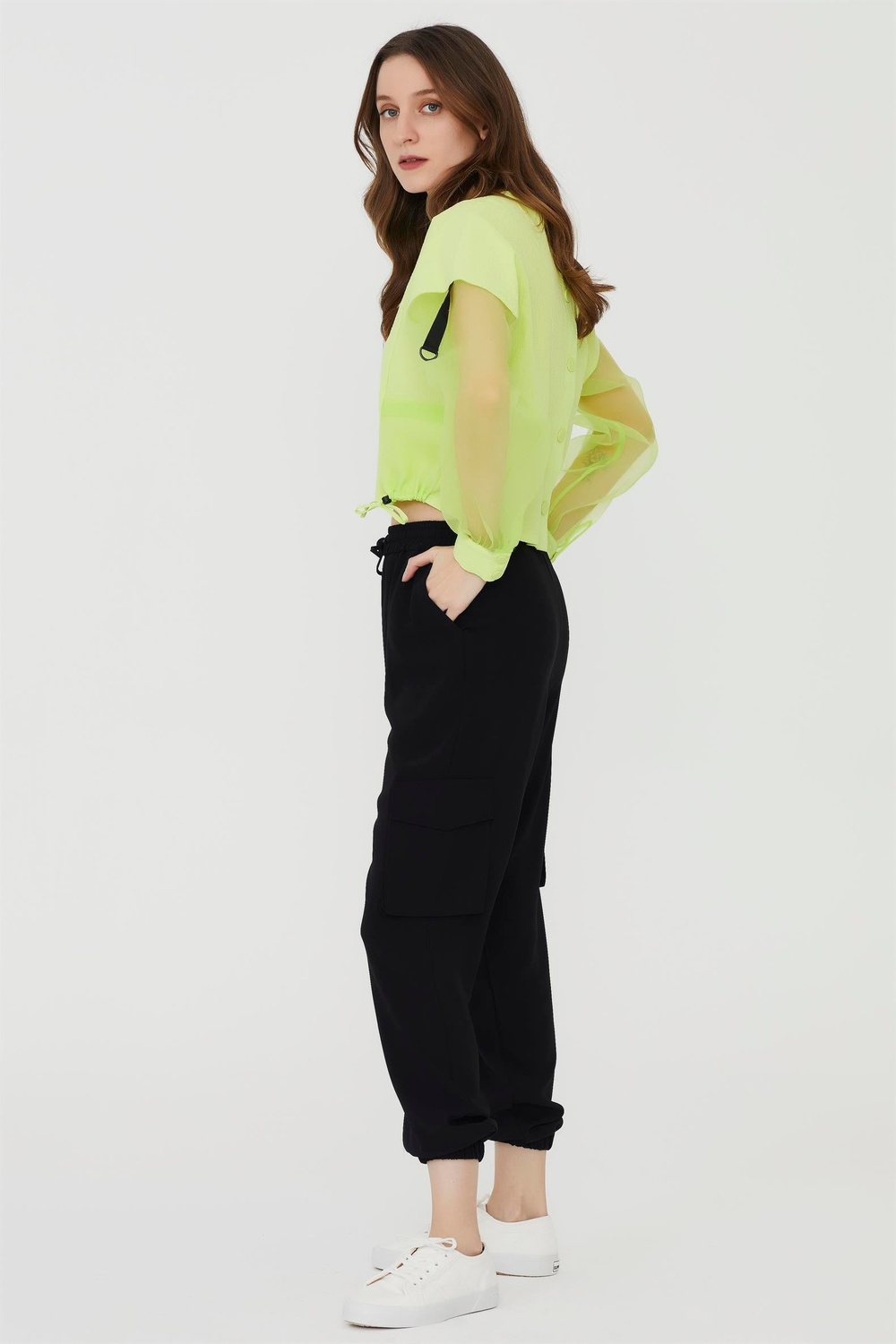 SPOR CROP BLUZ