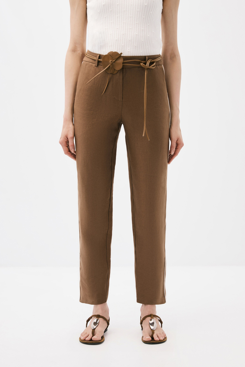 Biyeli Keten Pantolon