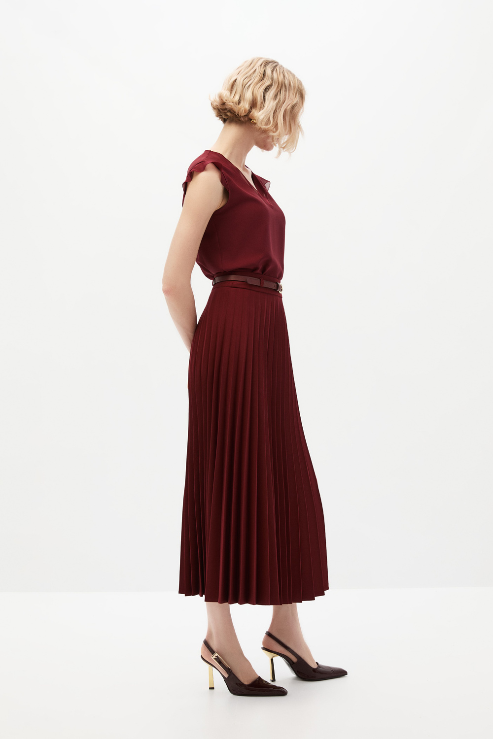 Bordo Pilisoley Etek