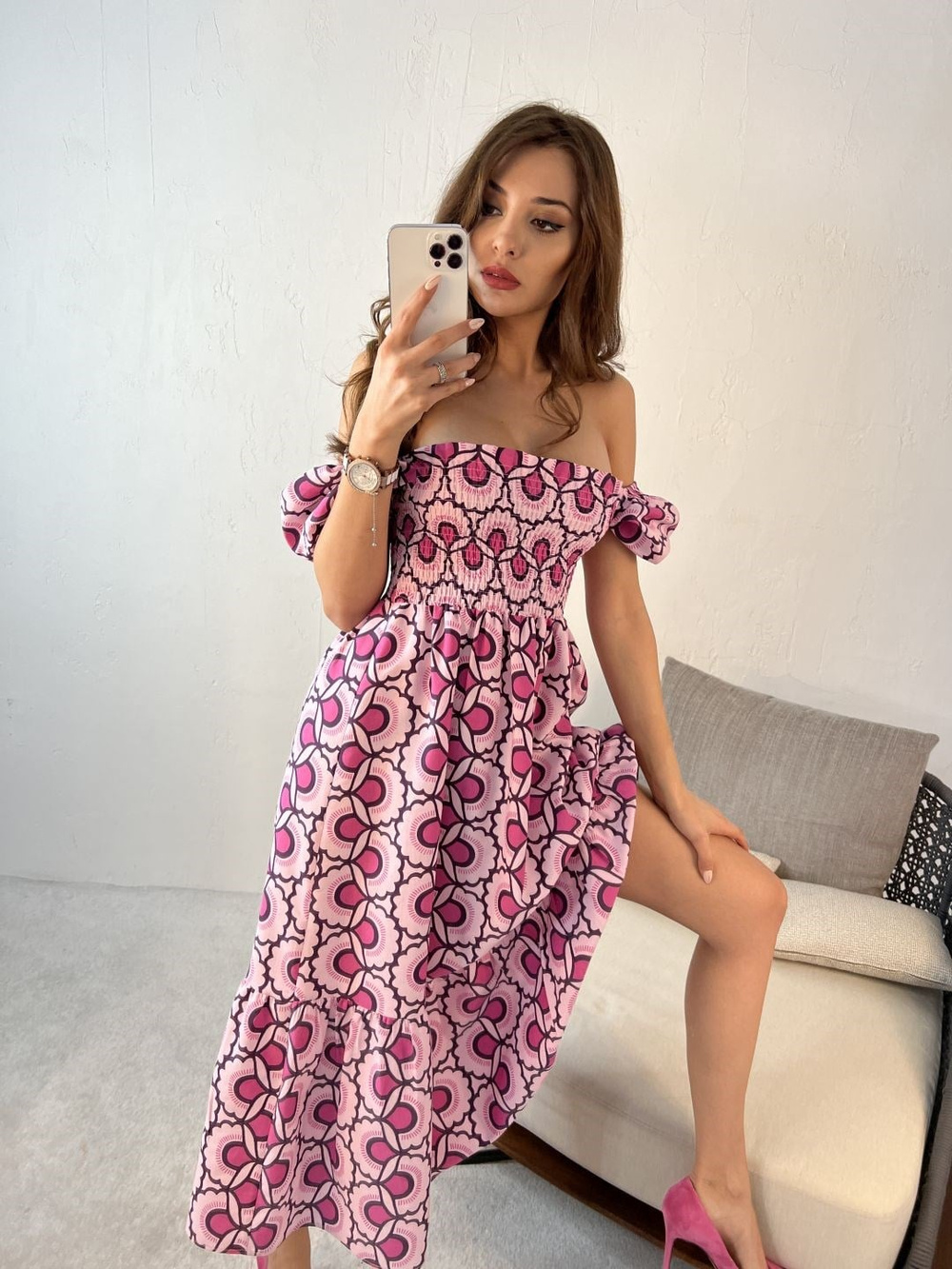 5525 ELBİSE-PEMBE