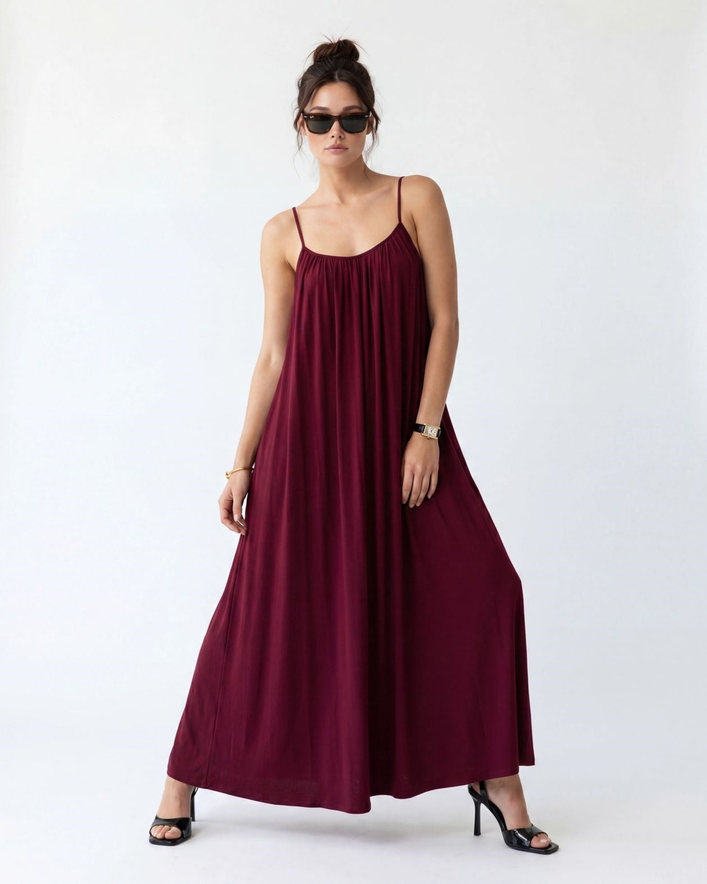7296 ELBİSE-BORDO