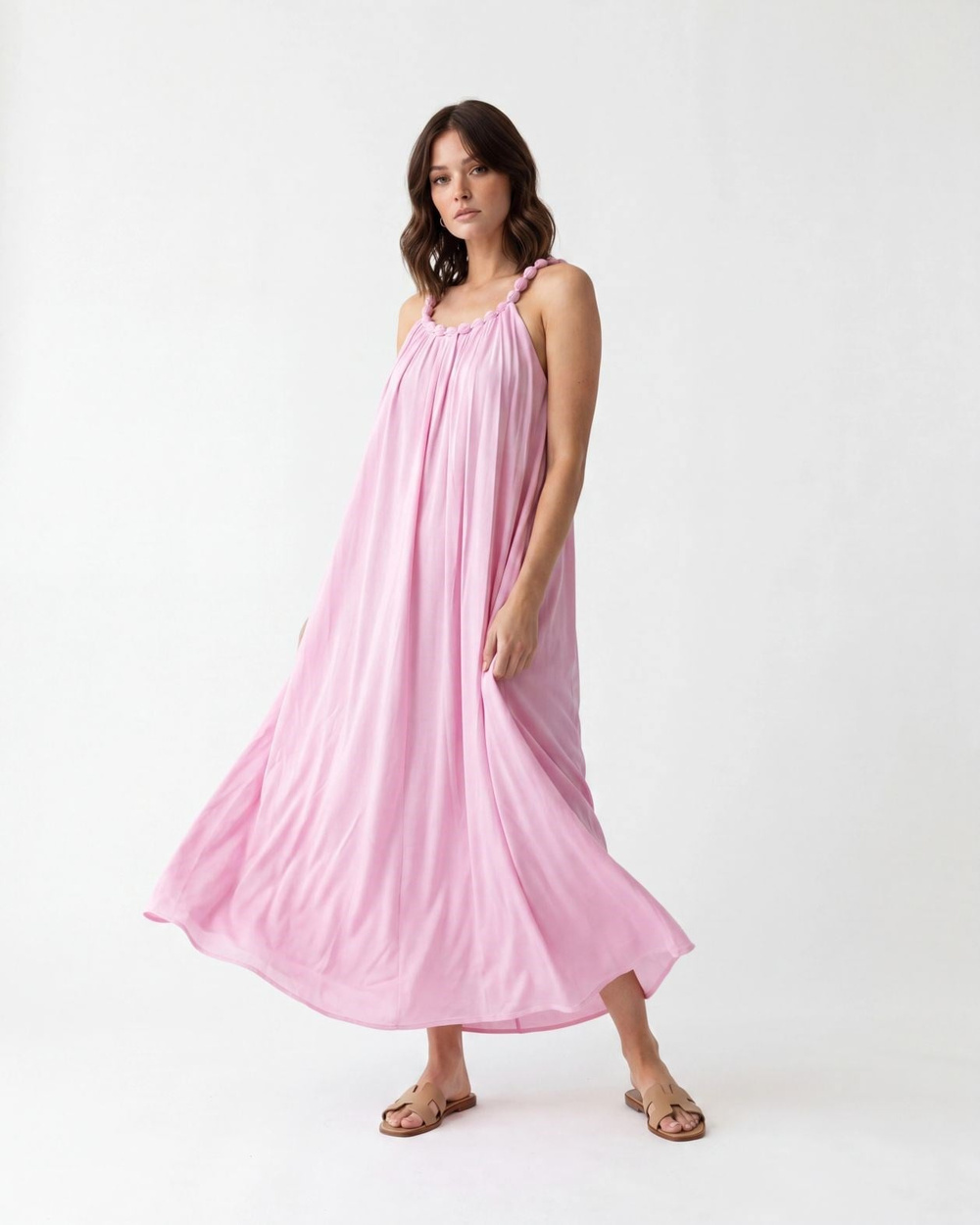 7321 ELBİSE-PEMBE