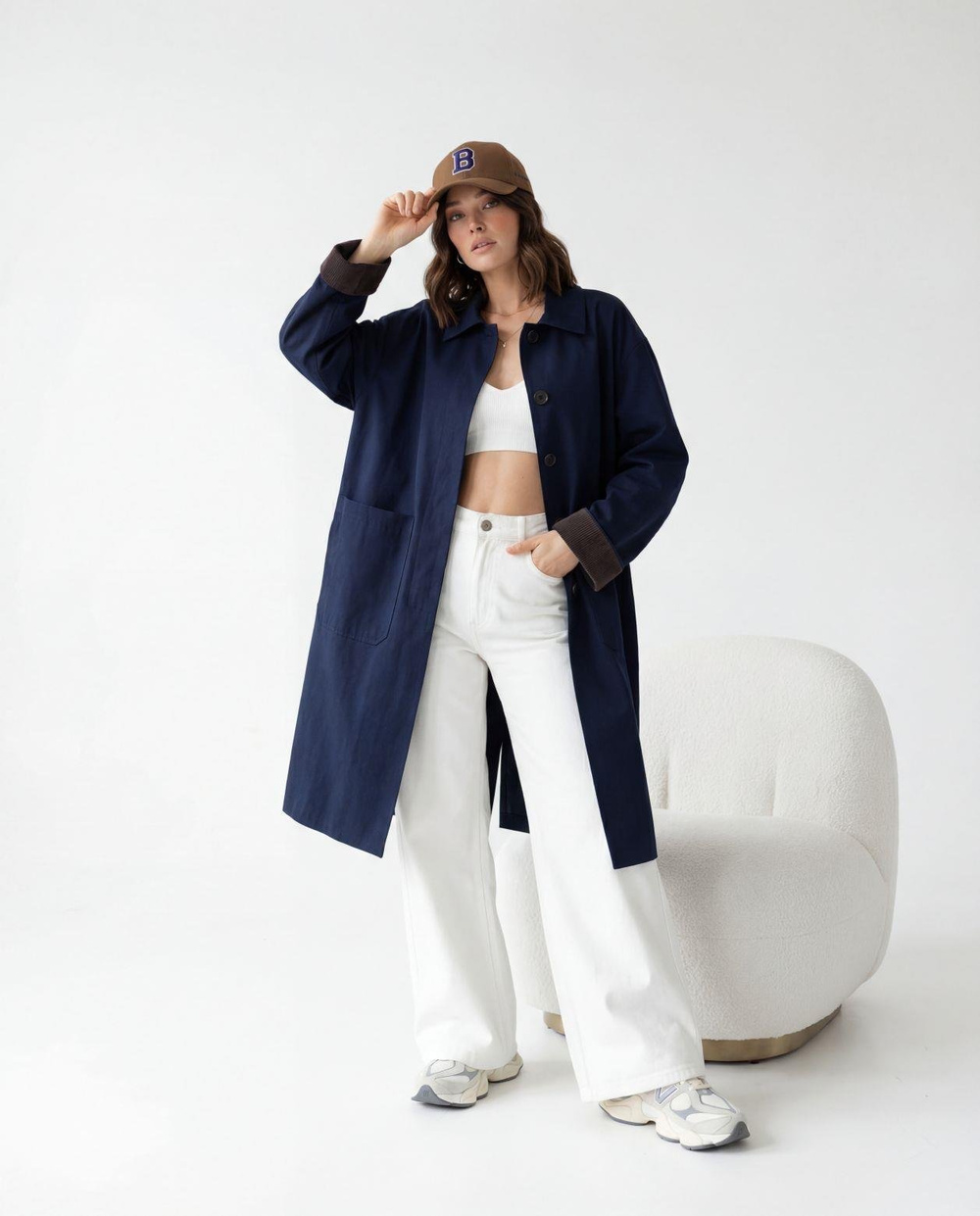 7476 TRENÇKOT-LACİVERT