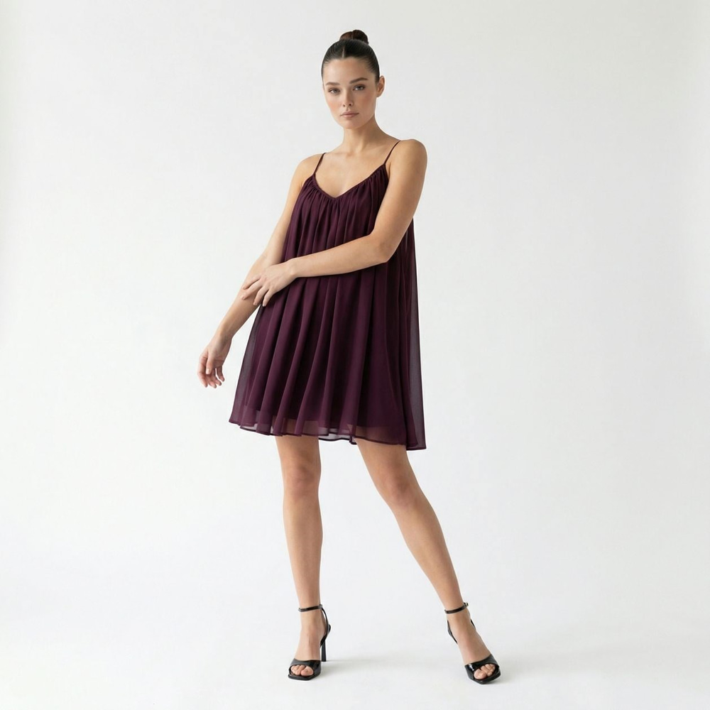 7600 ELBİSE-BORDO