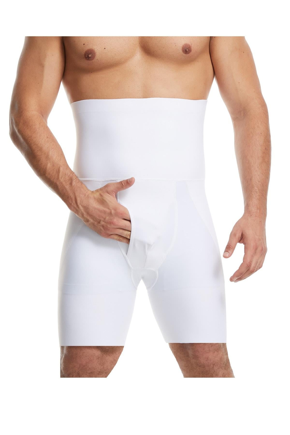 Danni Model Bel Ve Göbek Boxer Korse Beyaz Renk