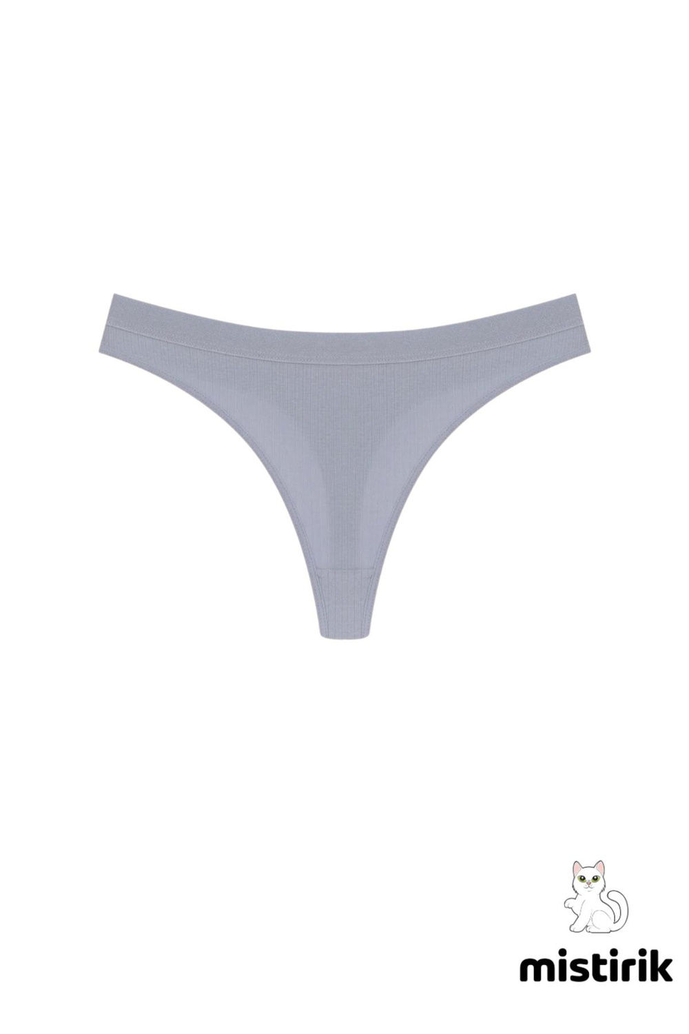 Paulo Model Fitilli Tanga Slip Iz Belli Etmez Külot Lila Renk