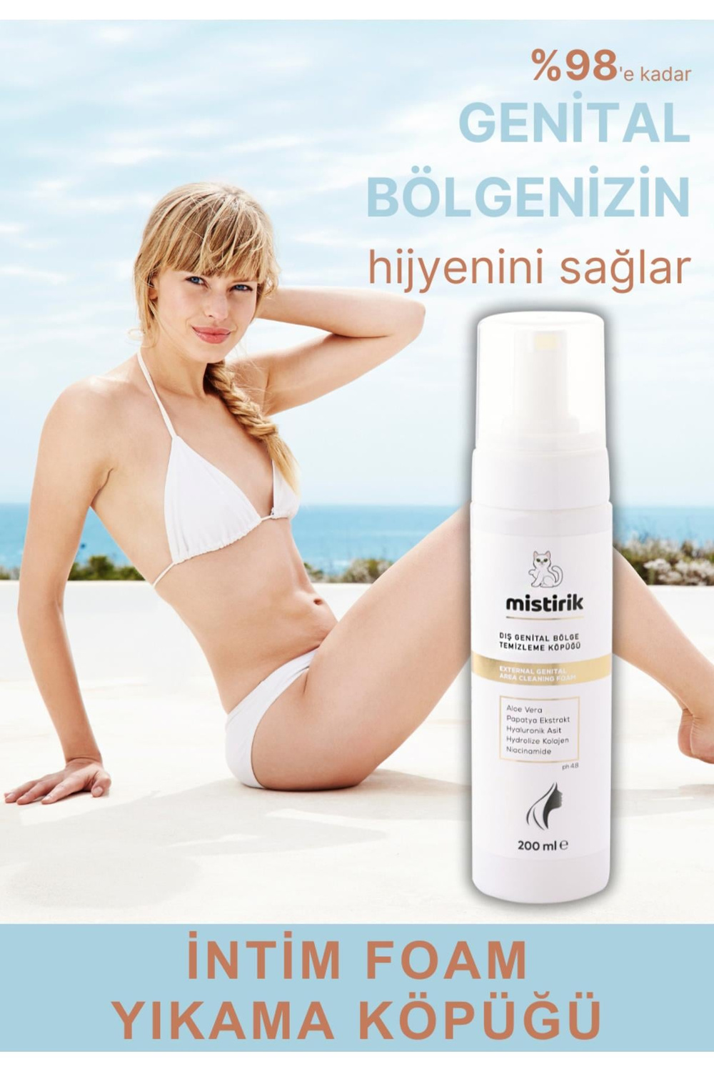 Tarsia Genital Bölge Arındırıcı Ve Temizleme Köpüğümis4 200ml