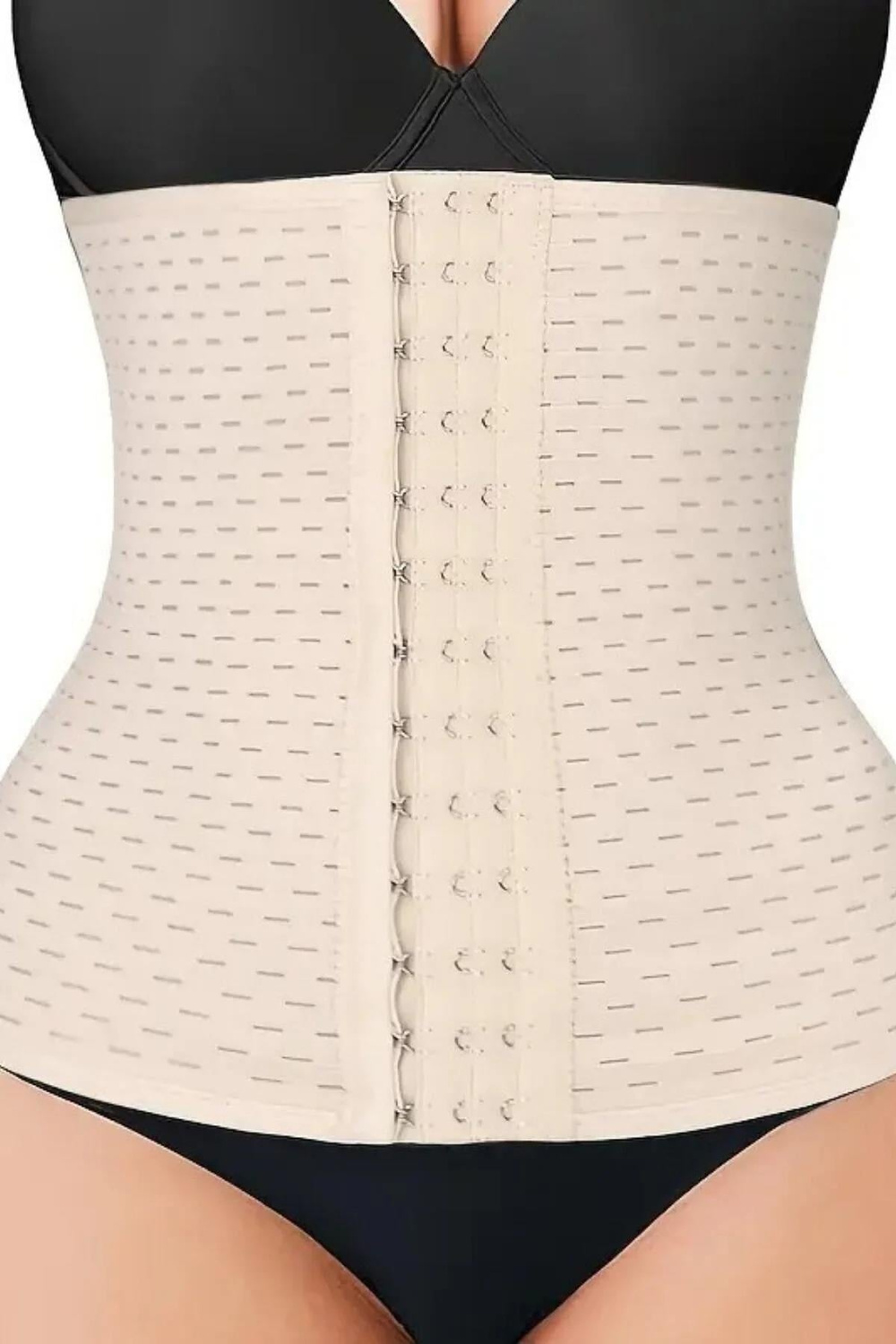 Ulyana Model 5 Bölge Etkili Hava Alabilen Latex Korse Ten Renk