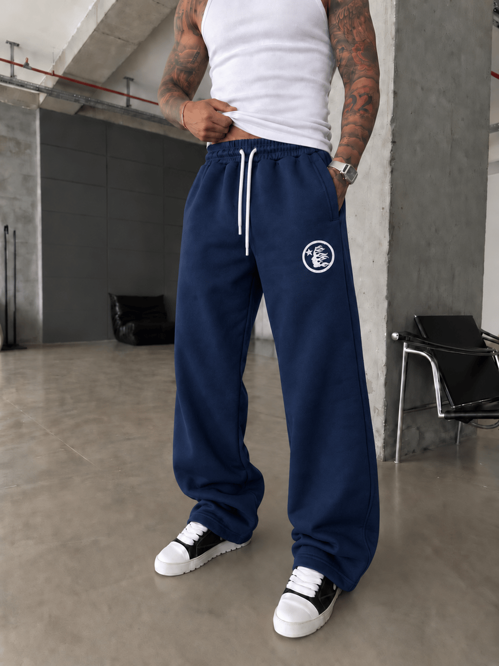 362 Flame Logo Baggy Eşofman 