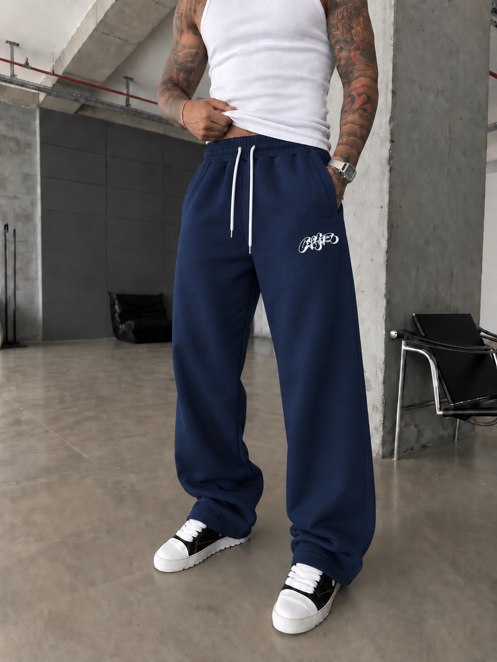 362 Grafitti Baskı Premium Baggy Eşofman