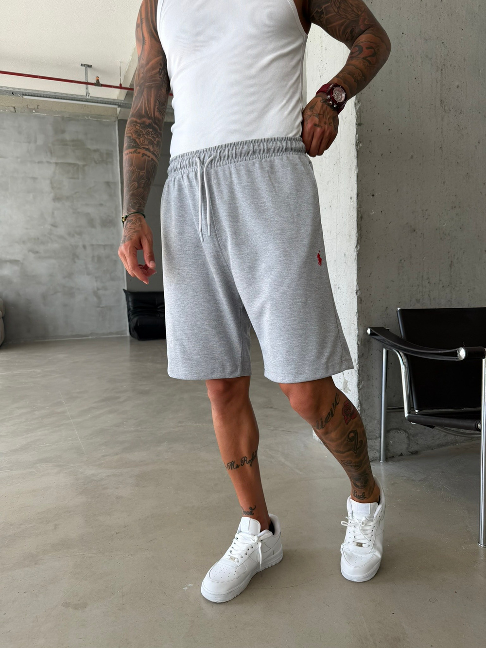 362 Icon Essential Shorts - Gri