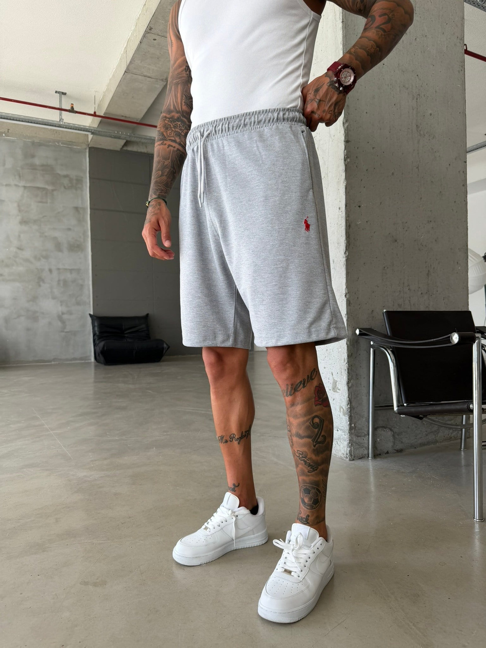 362 Icon Essential Shorts - Gri