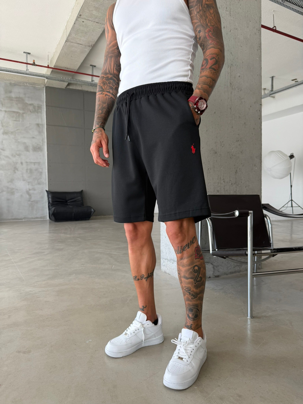362 Icon Essential Shorts - Siyah