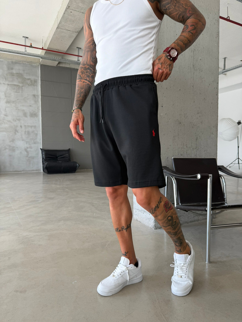 362 Icon Essential Shorts - Siyah