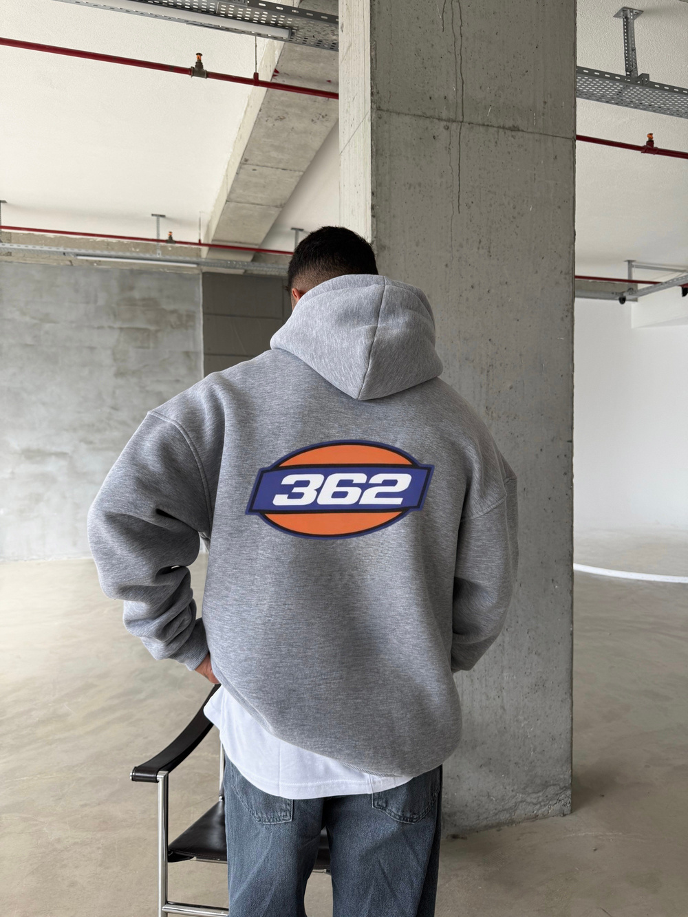 362 Premium Basic Sweat - Gri