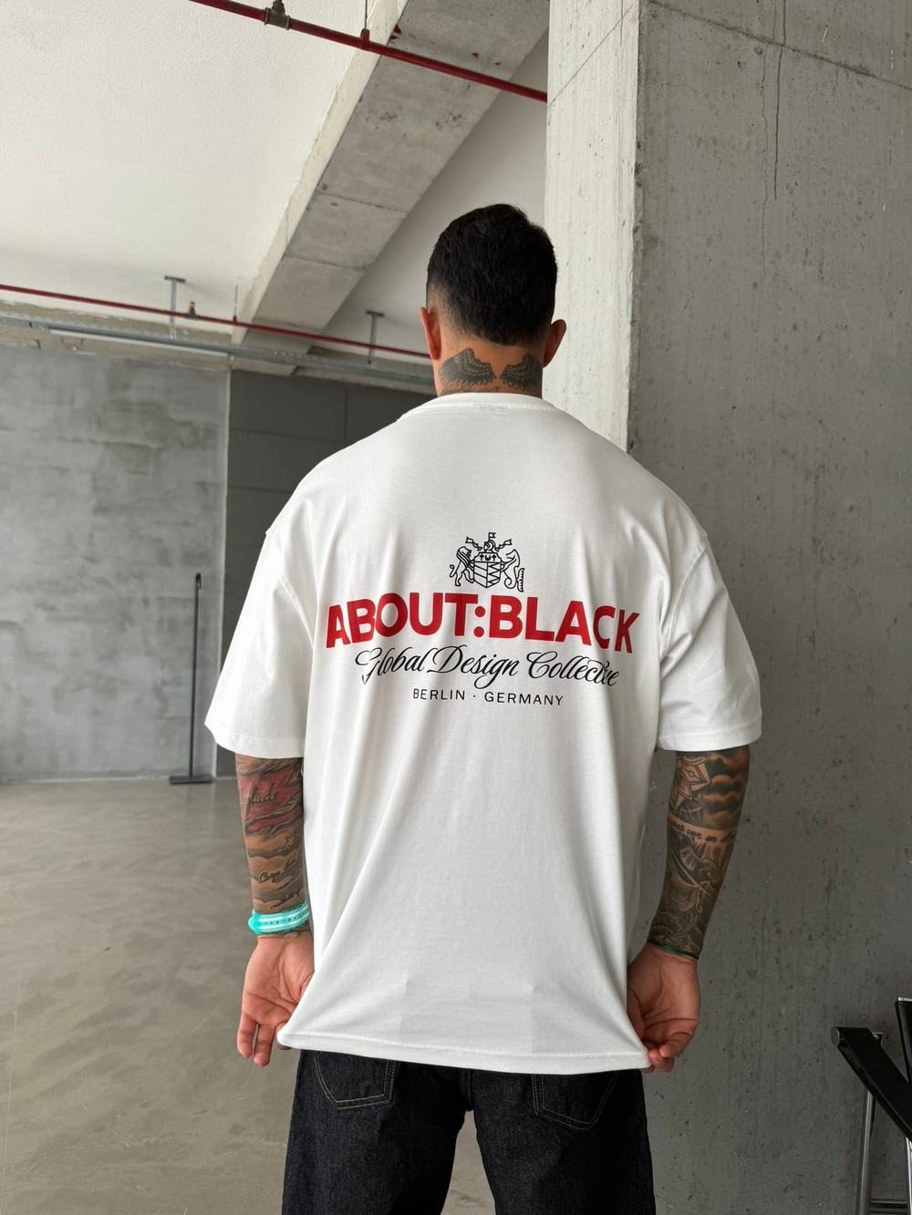 About:Black Basic T-Shirt - Beyaz