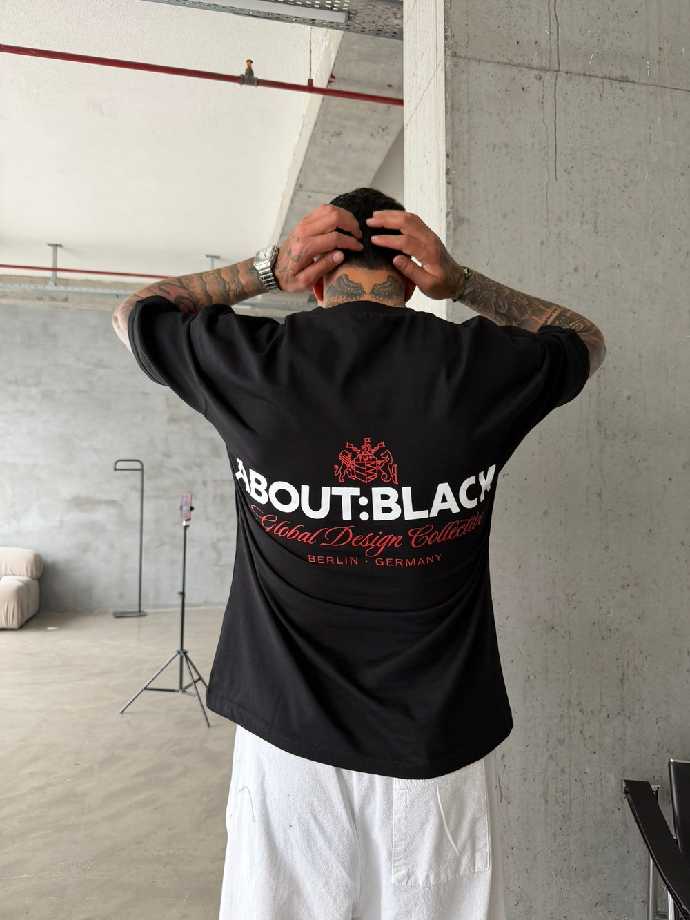 About:Black Basic T-Shirt - Siyah