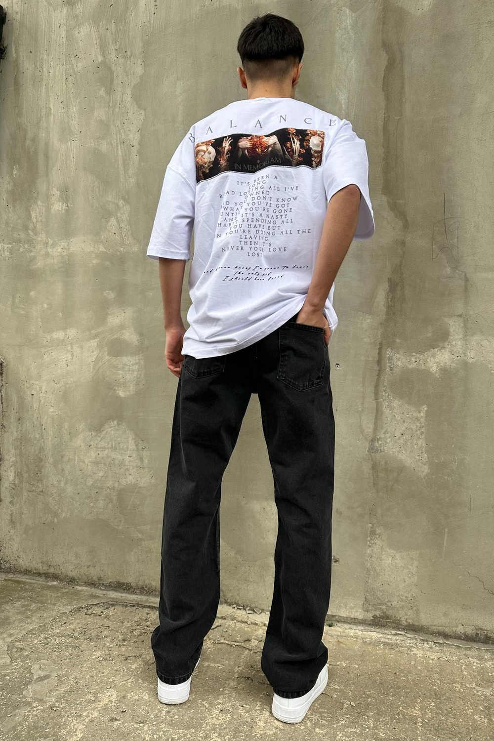 Antrasit Baggy Jean