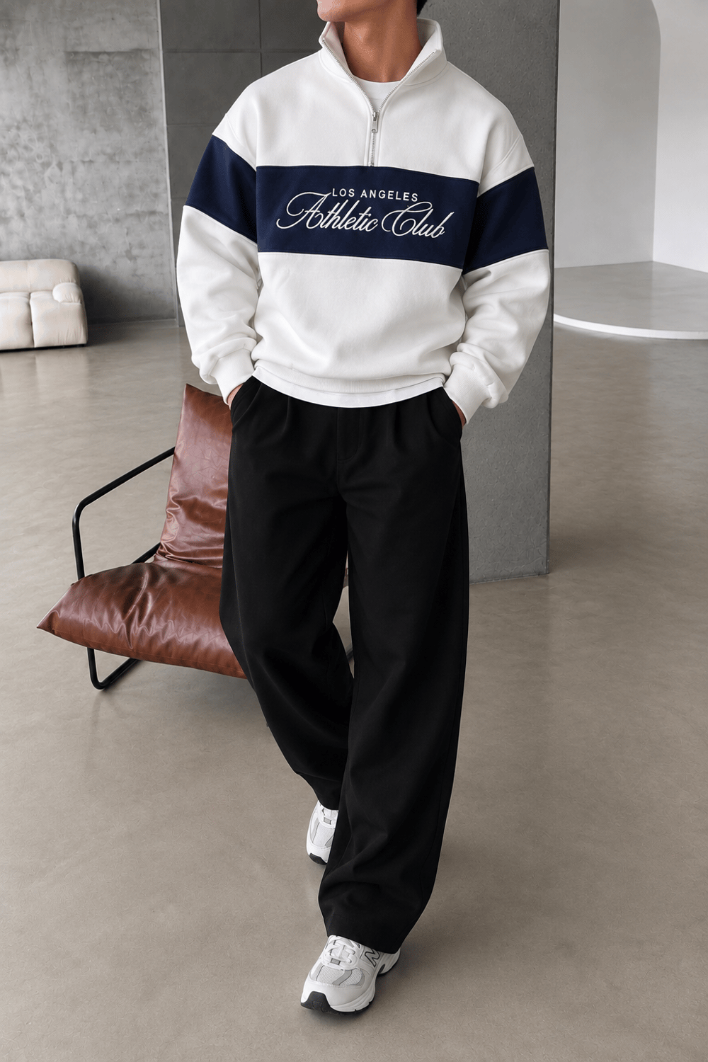 Athletic Club Nakışlı Premium Sweat