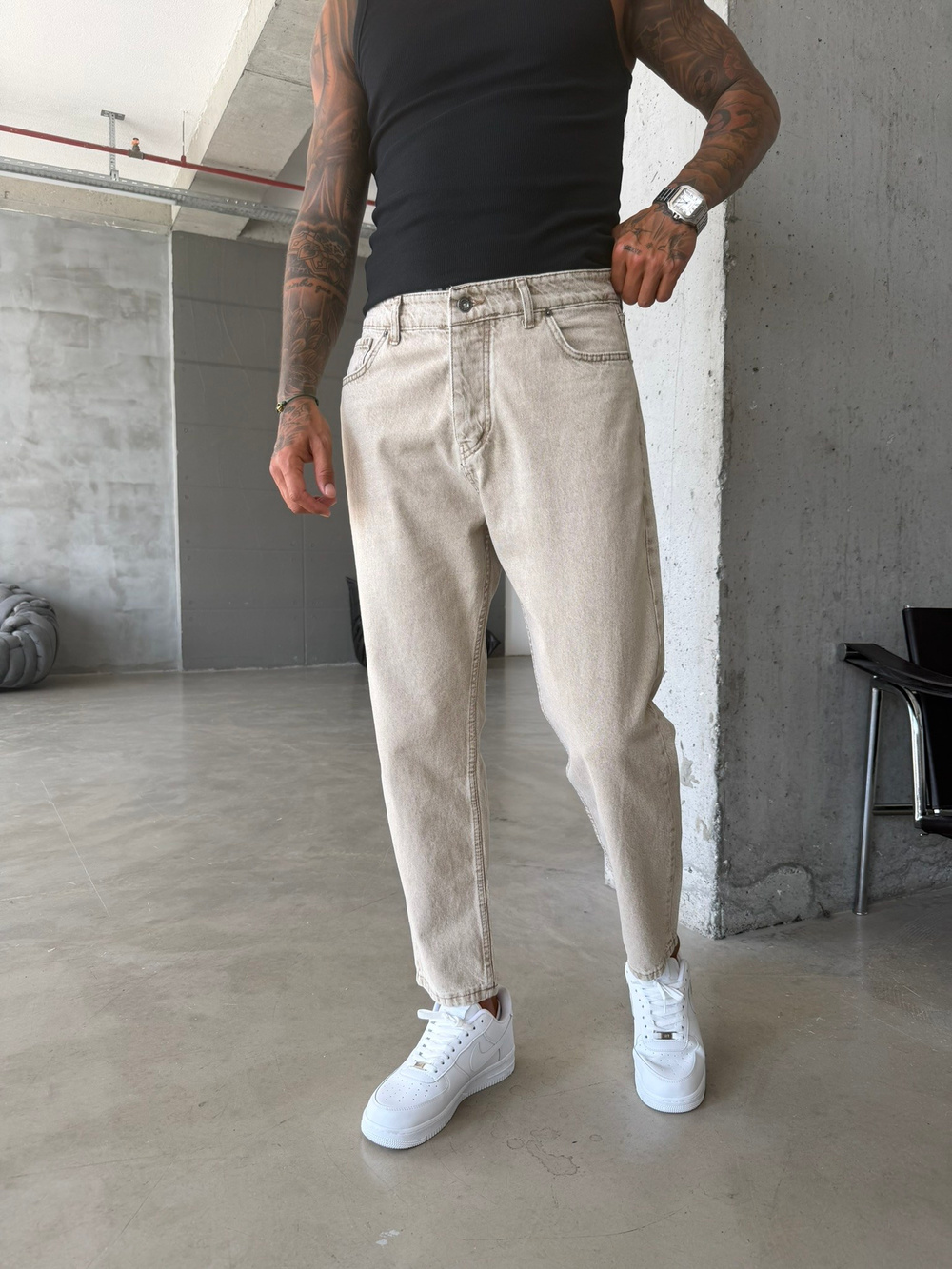 Basic Premium Boyfriend Pantolon