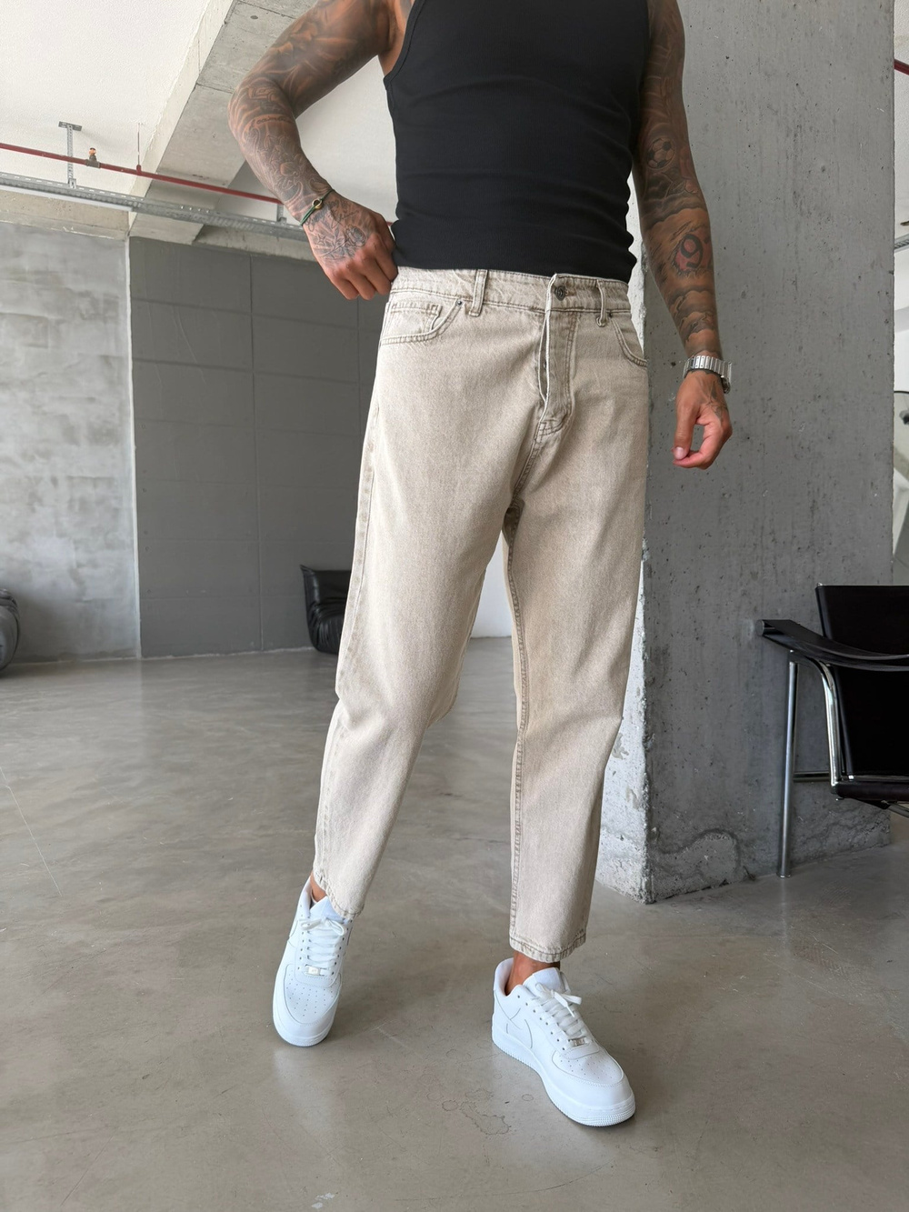 Basic Premium Boyfriend Pantolon