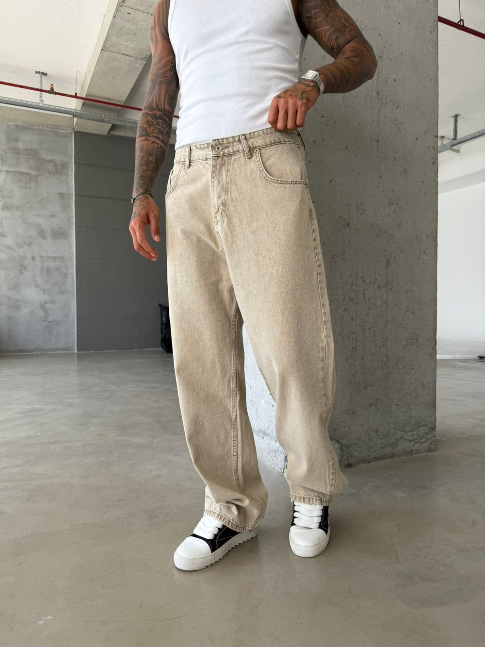 Basic Relax Baggy Pantolon