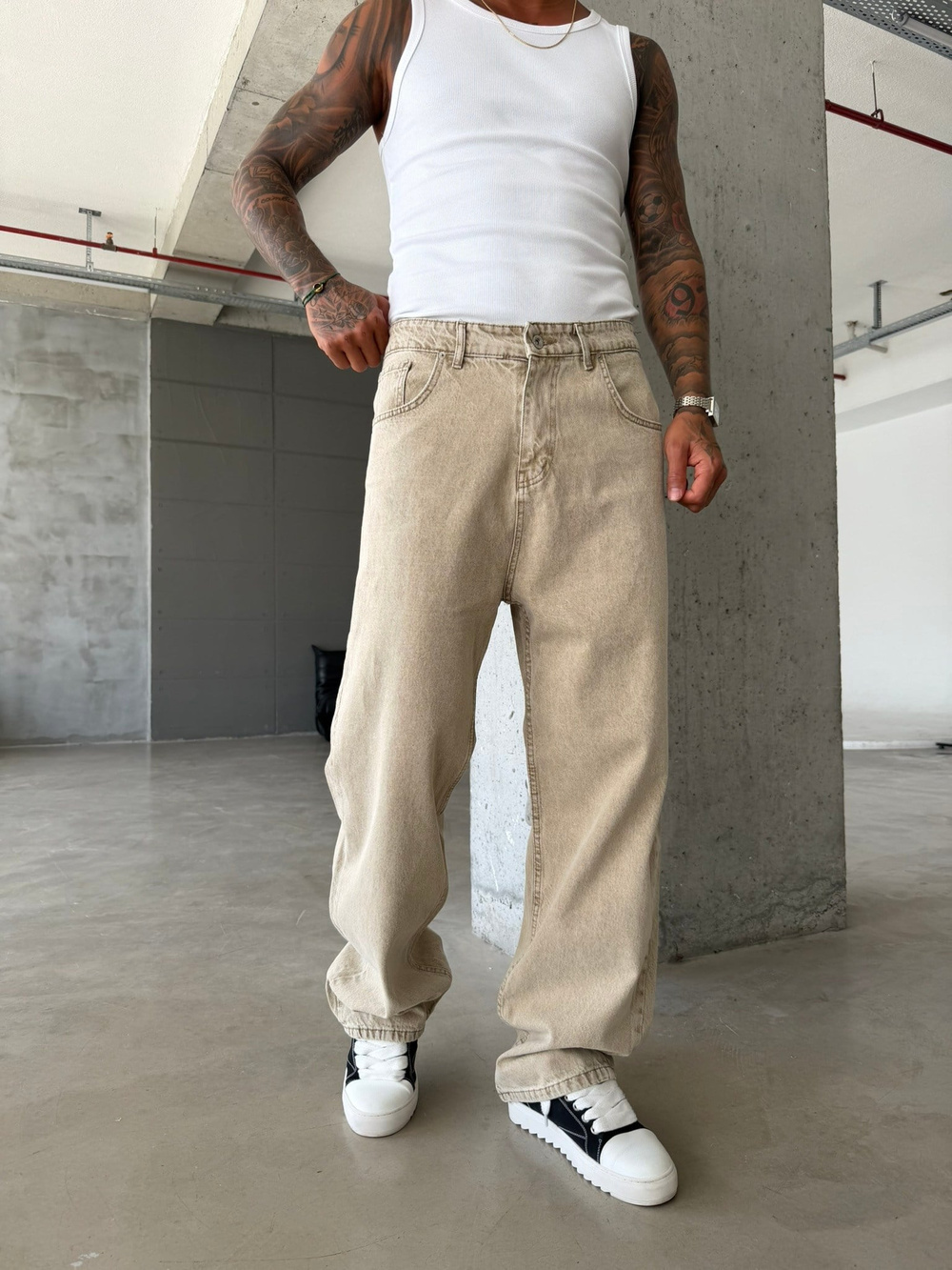 Basic Relax Baggy Pantolon