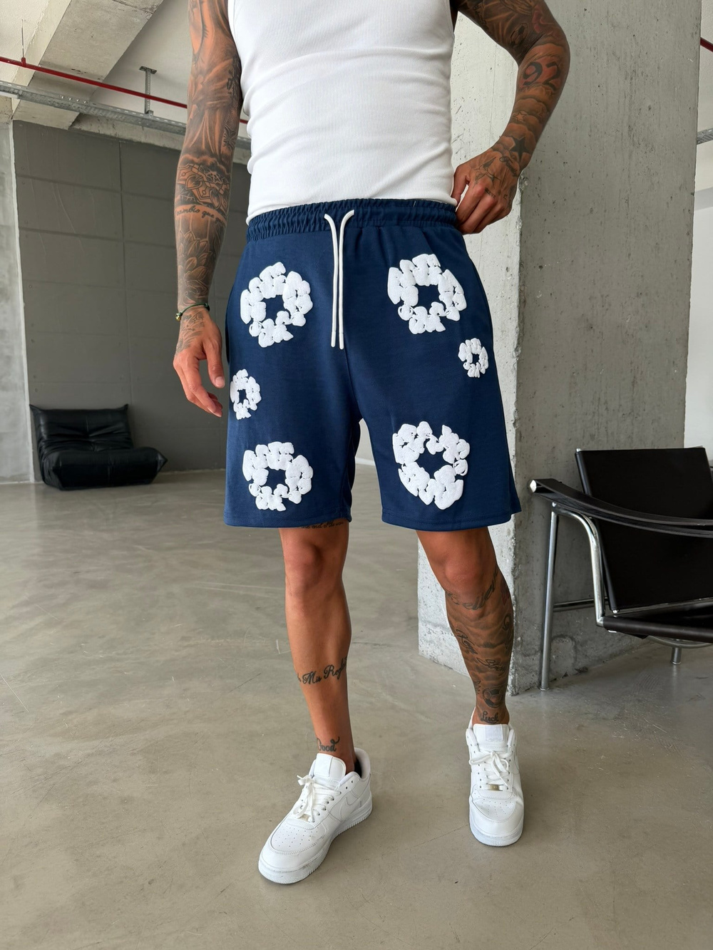 Bloom Shorts - Lacivert