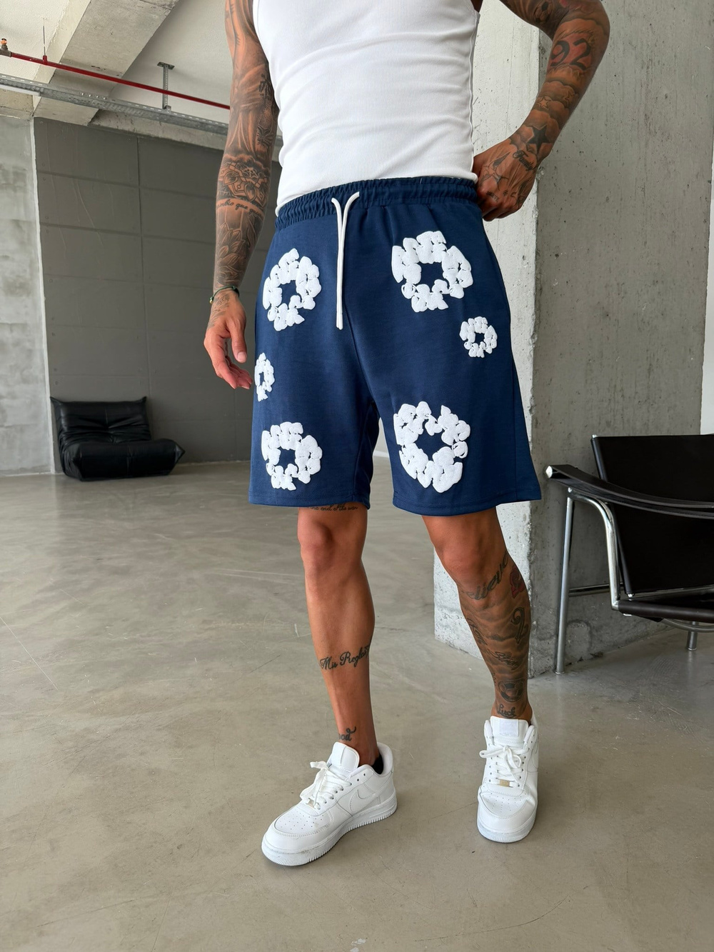 Bloom Shorts - Lacivert