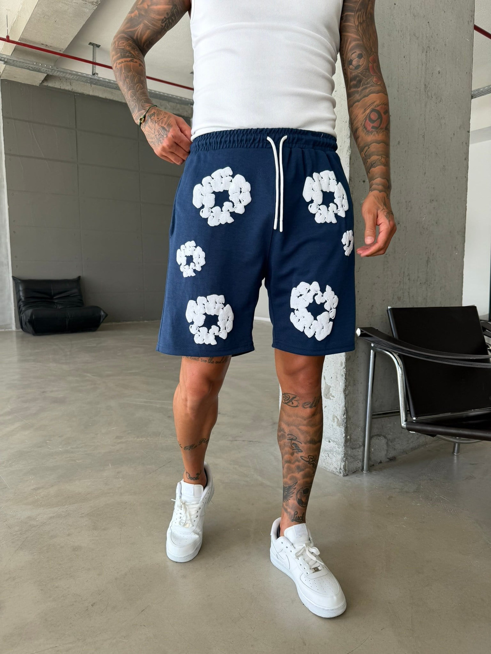 Bloom Shorts - Lacivert