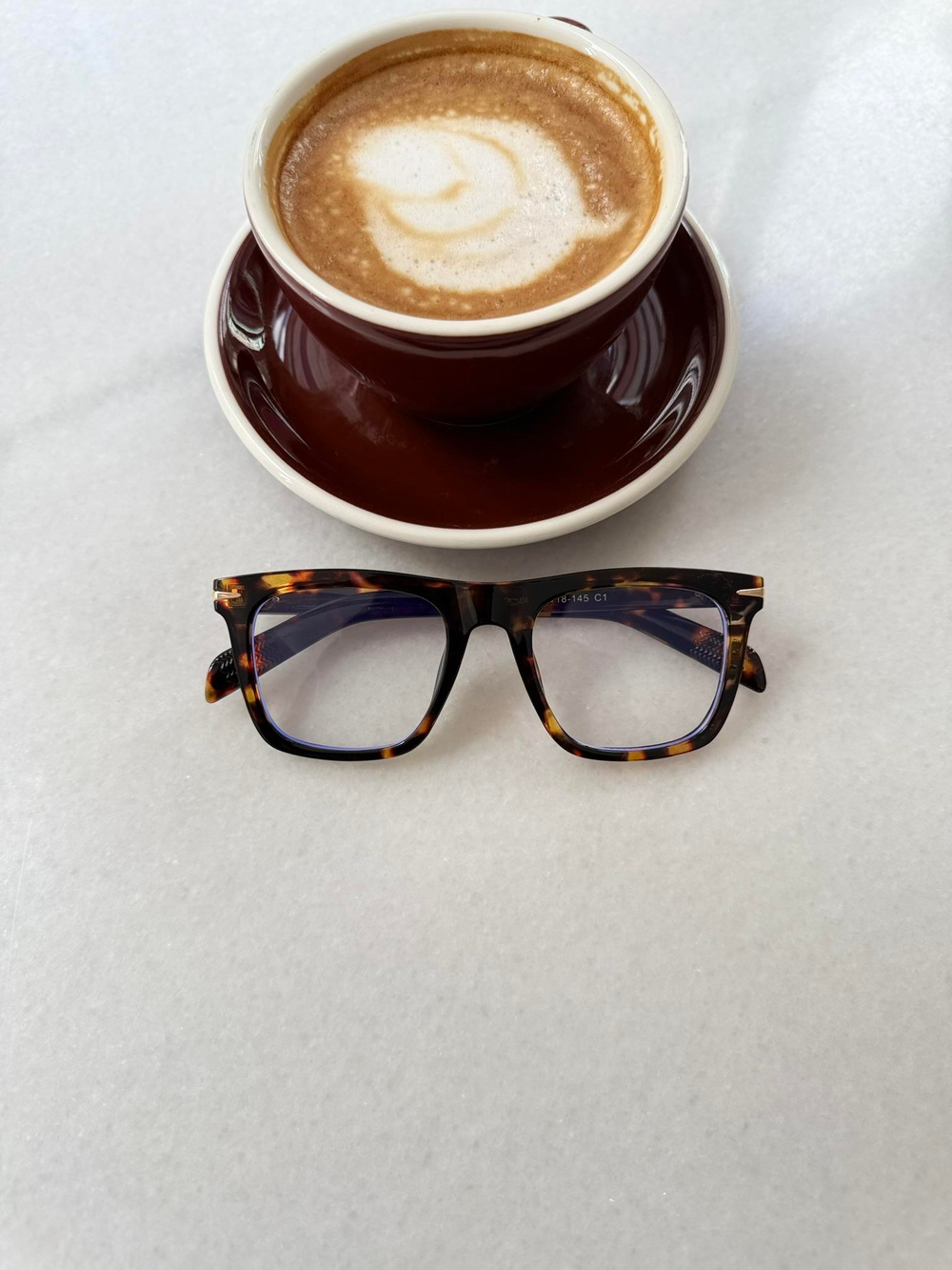 Bold Tortoise Leopar Desen Gözlük - Kahve