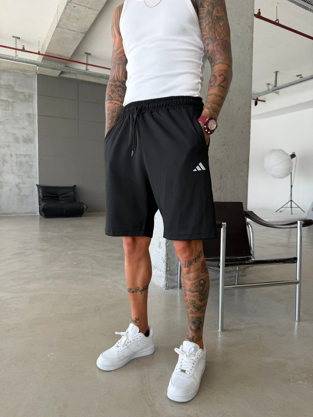 Core Performance Shorts - Siyah