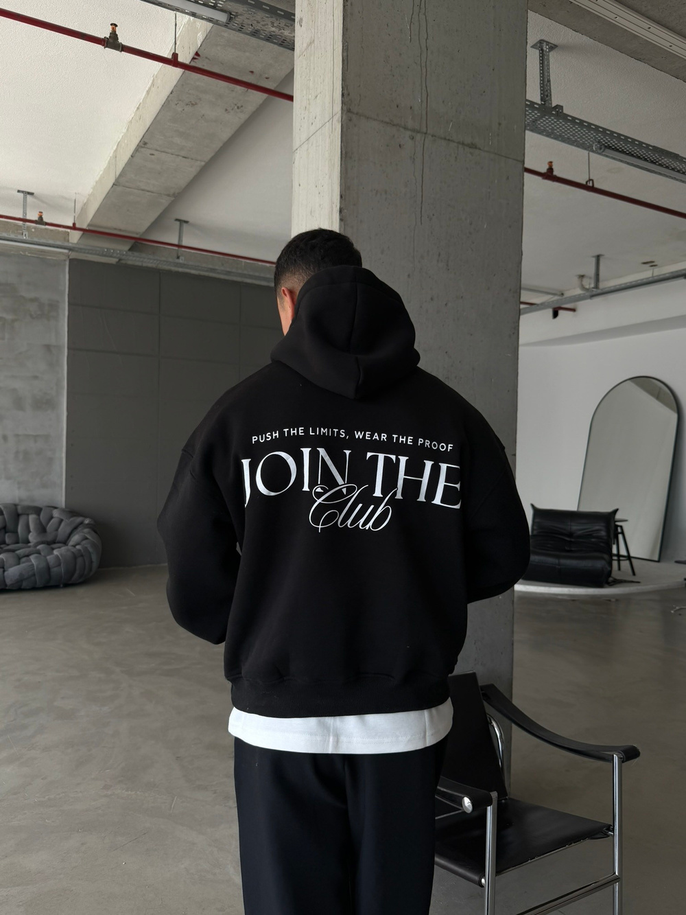 Joın The Premium Basklı Sweatshirt