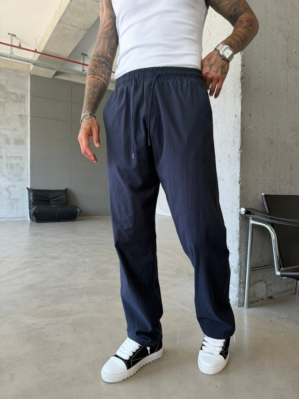 Keten Basic Pantolon - Lacivert