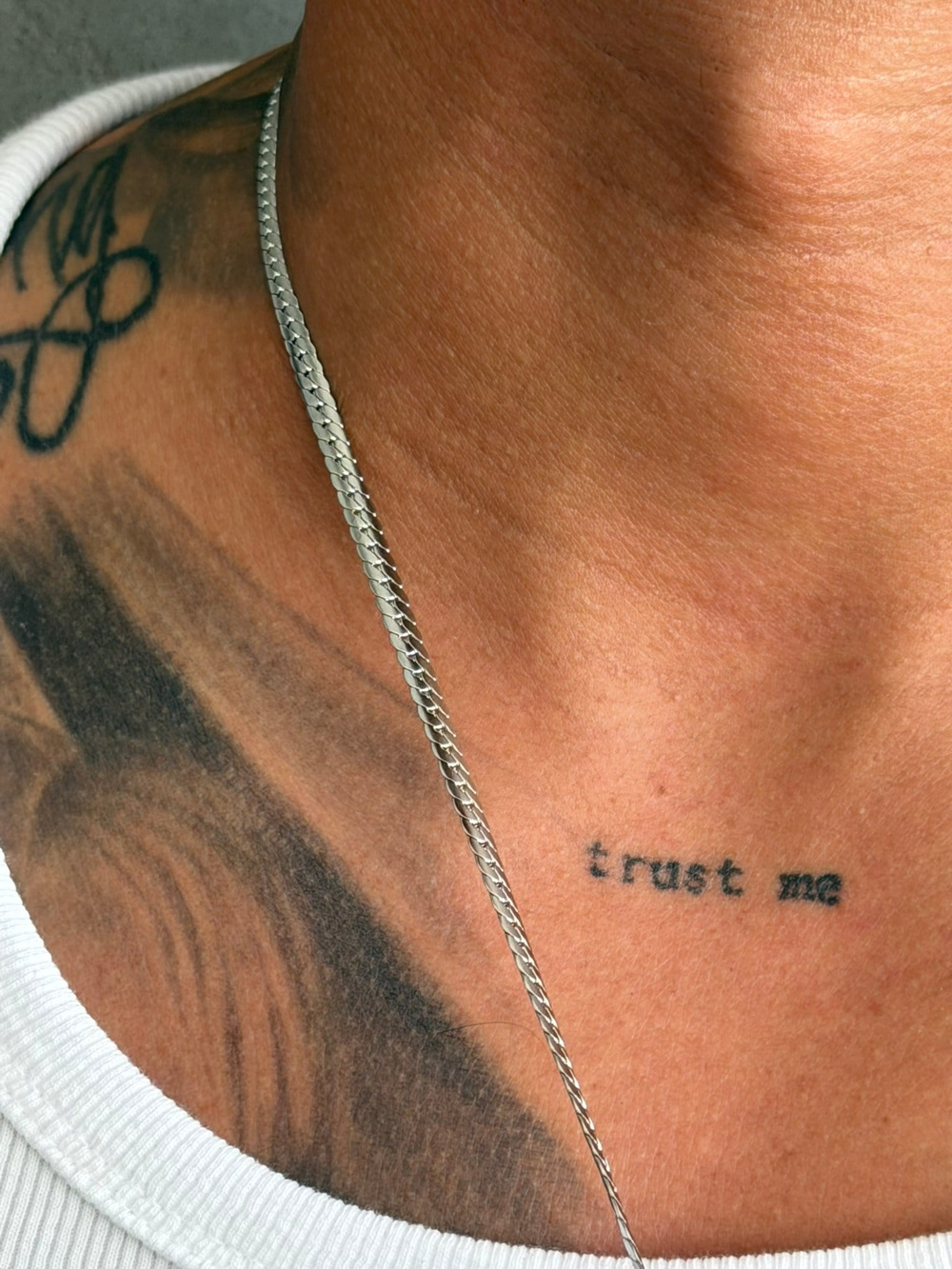 NO362 Silver Rope Necklace