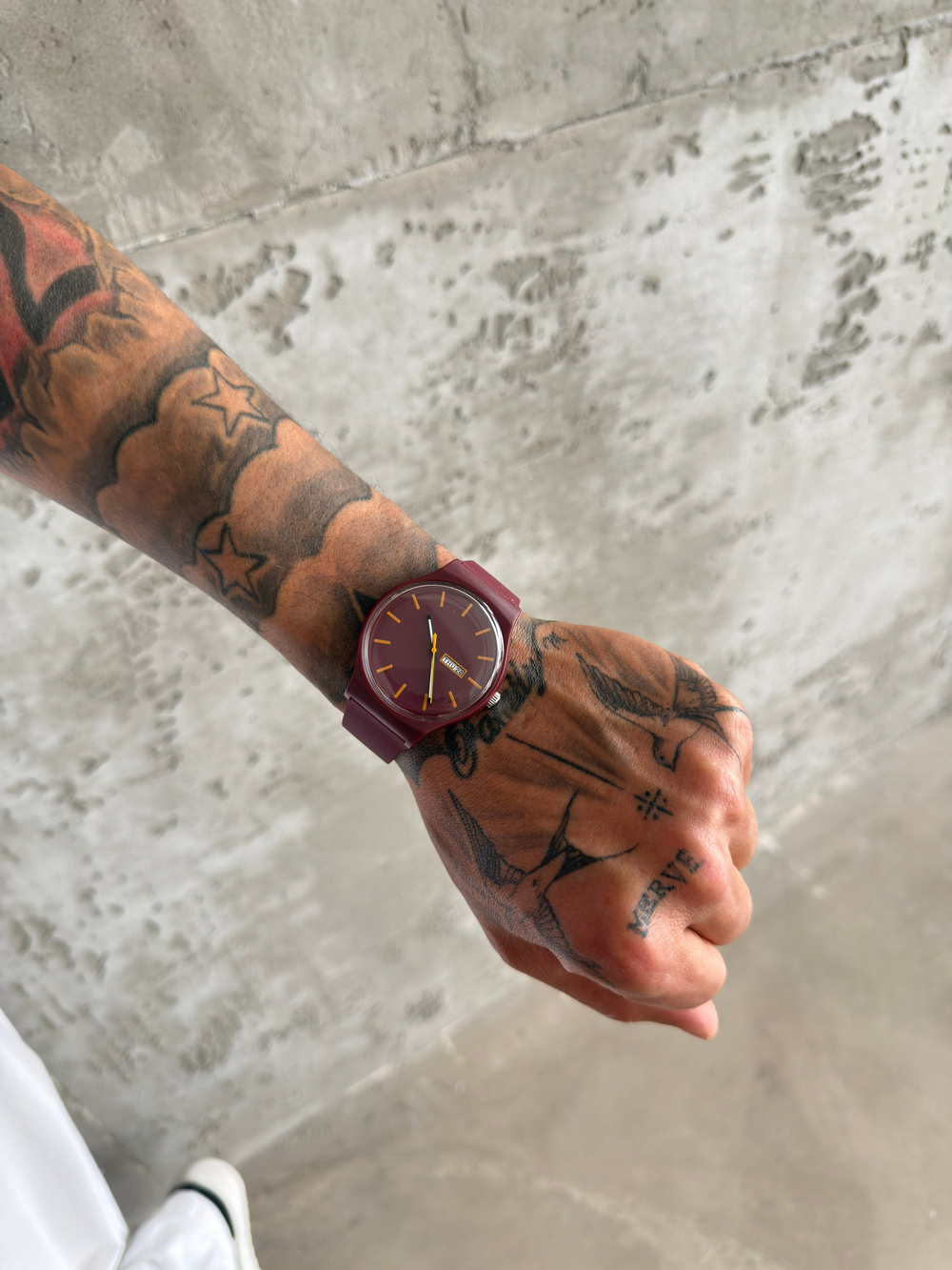 Northex Blanc Watch Premium Erkek Saat - Bordo