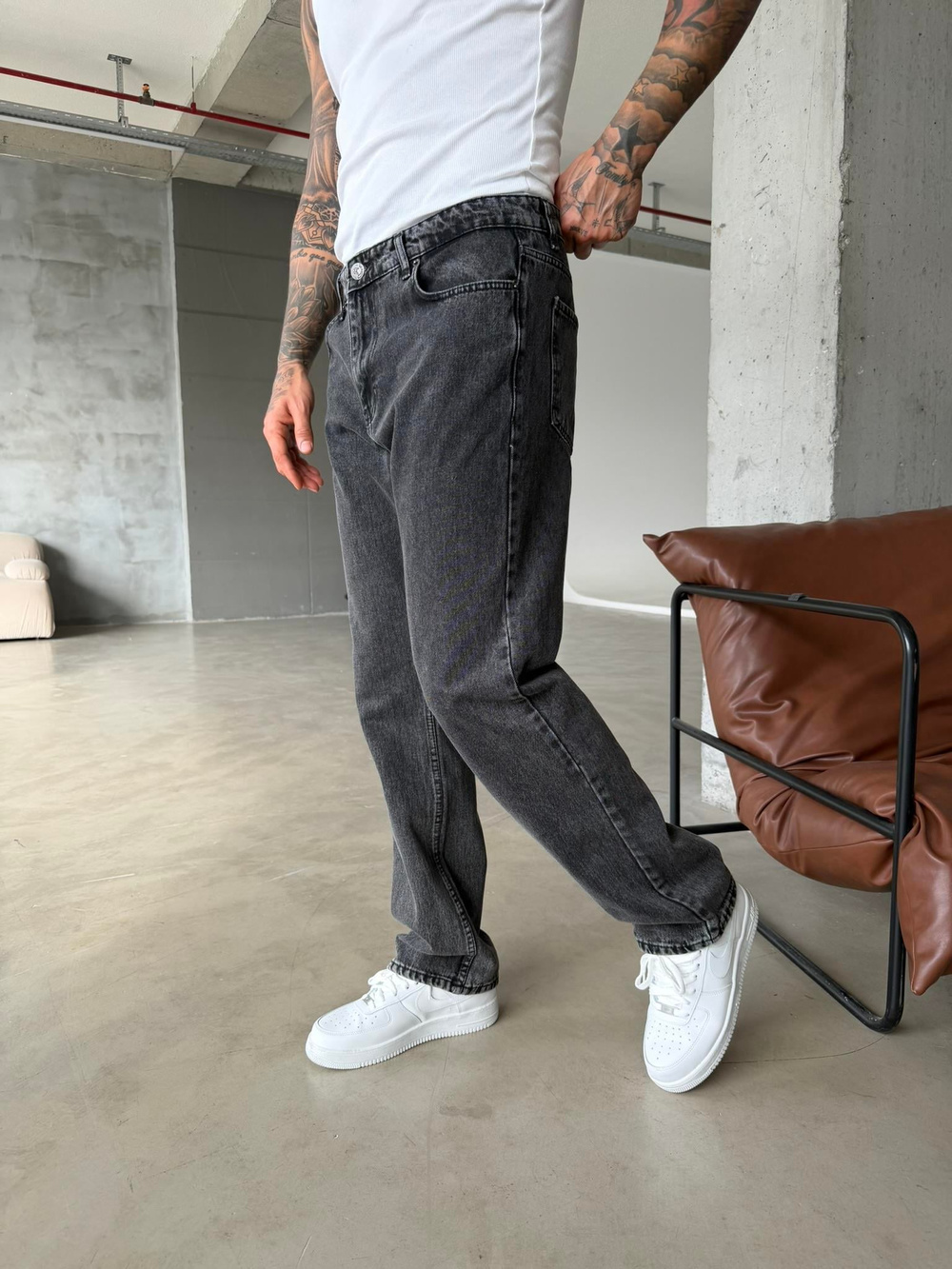 Özel Seri Baggy Pantolon - Antrasit