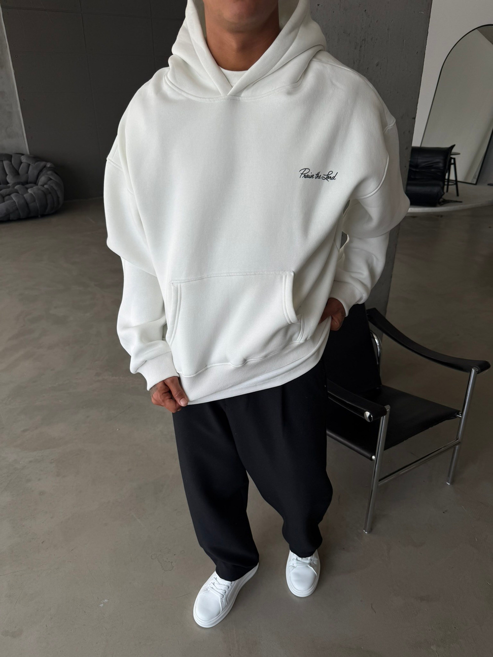 Praıse The Lord Premium Basklı Sweatshirt