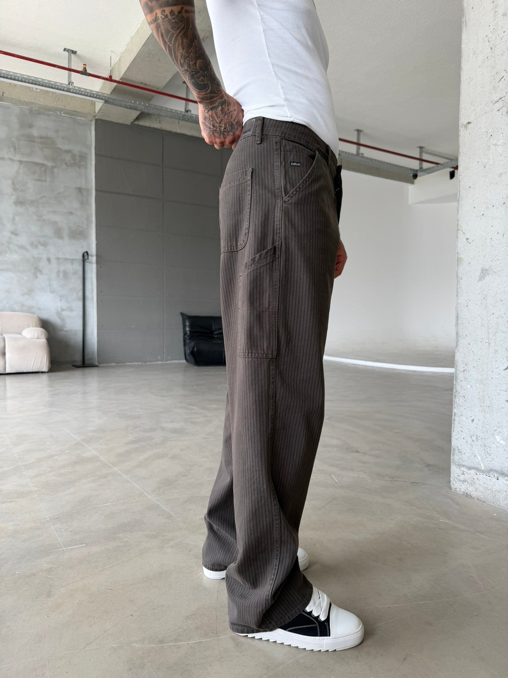 Premium Baggy Özel Seri Baggy Pantolon - Kahve