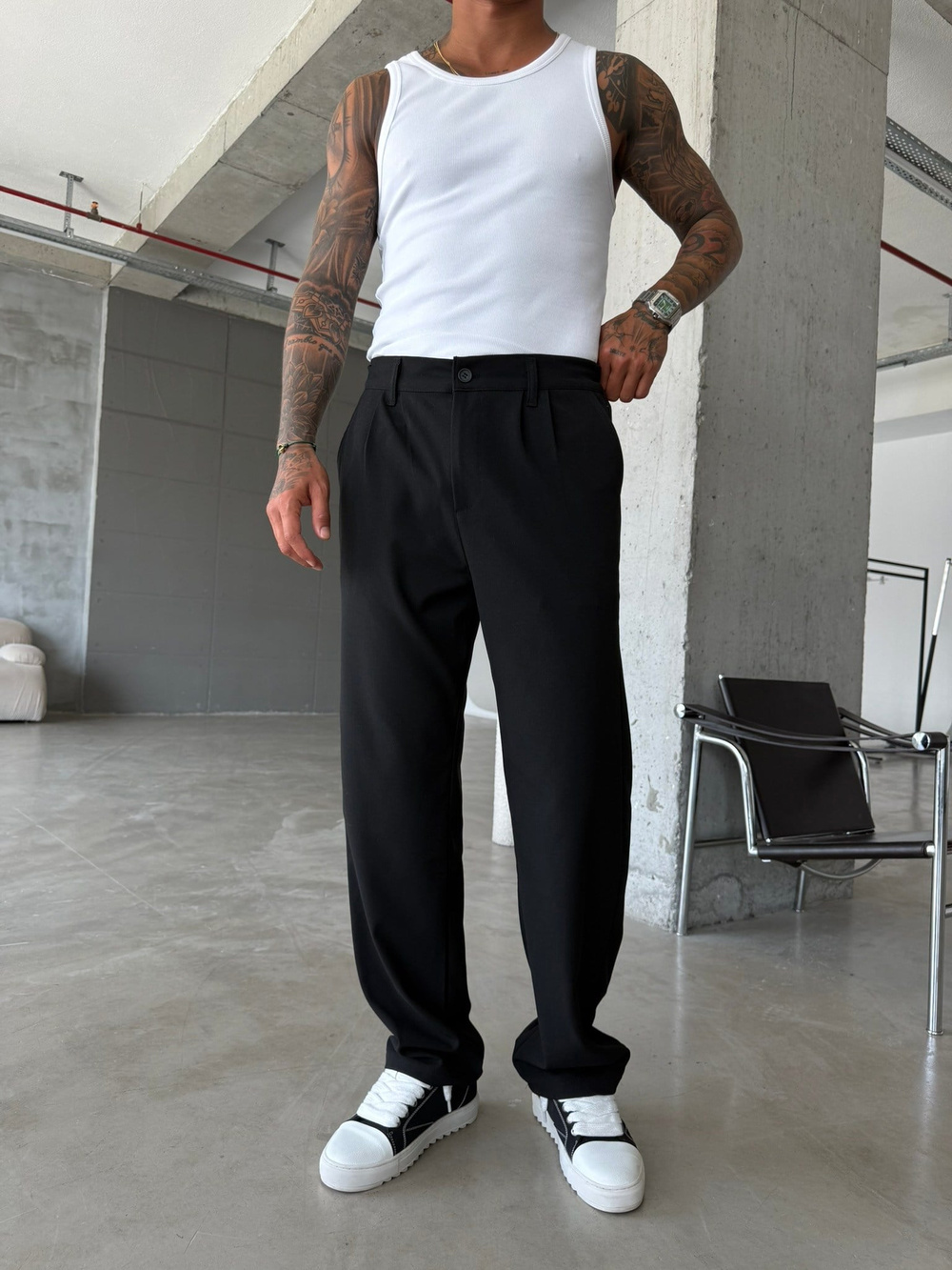 Premium Basic Pileli Kumaş Pantolon 