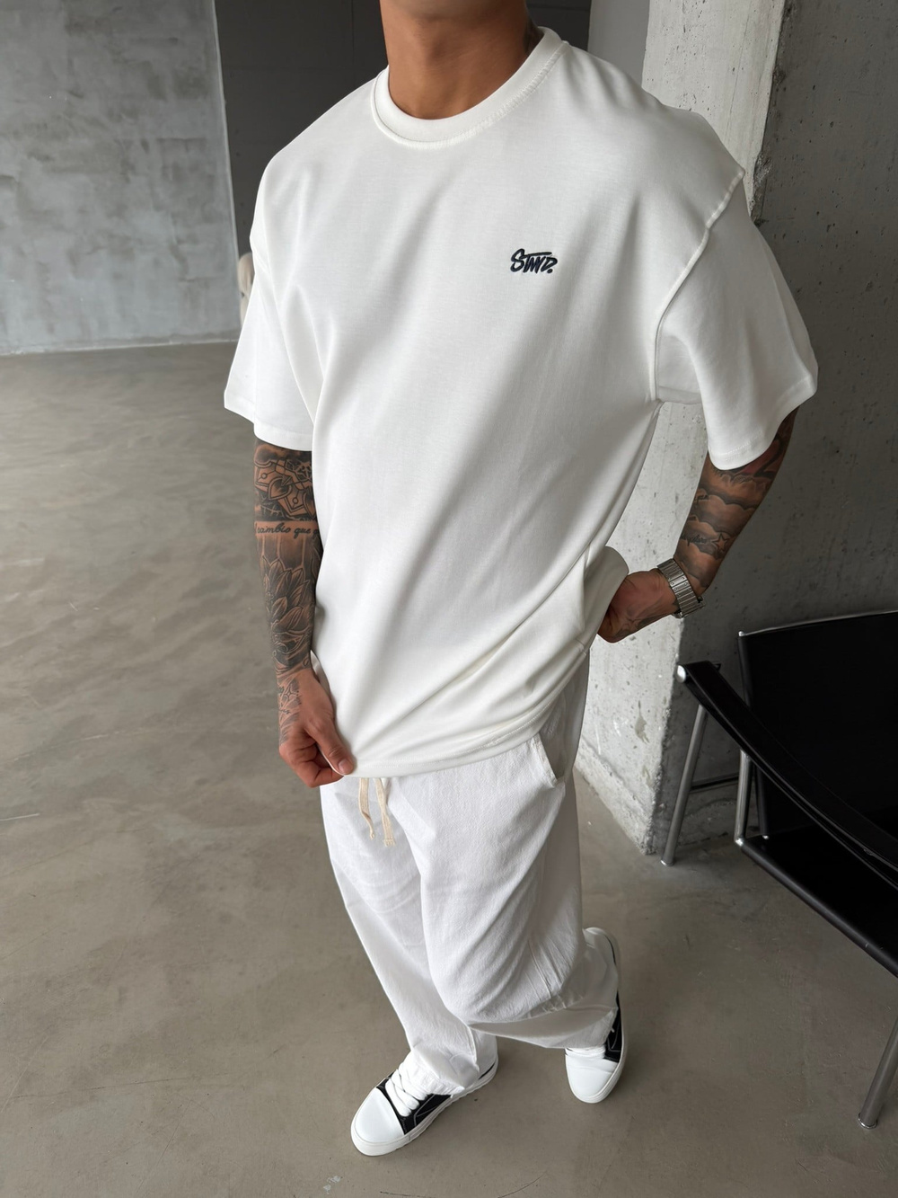 Premium Basic SW T-Shirt - Beyaz