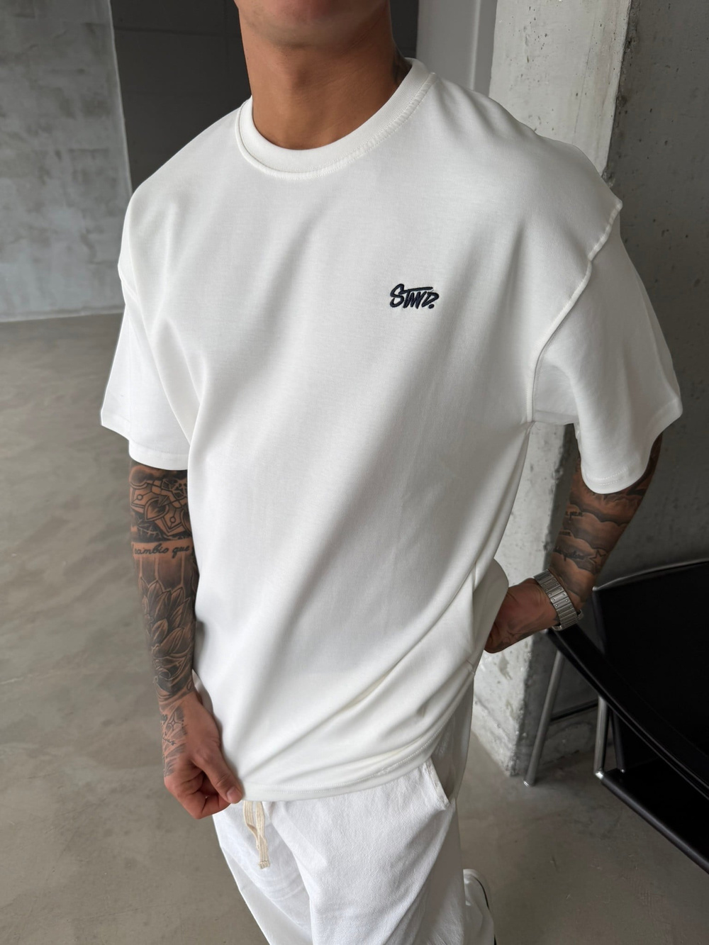 Premium Basic SW T-Shirt - Beyaz