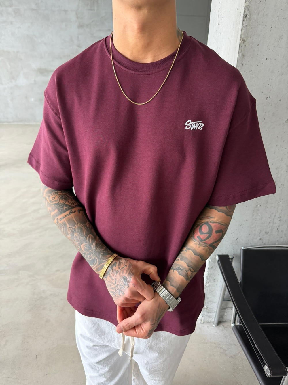 Premium Basic SW T-Shirt - Bordo